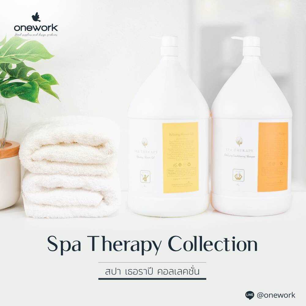 [ขายส่ง] วันเวิร์ค ชาวเวอร์เจล 4 ลิตร สปา เธอราพี   Onework Spa Therapy Shower Gel 4 L.