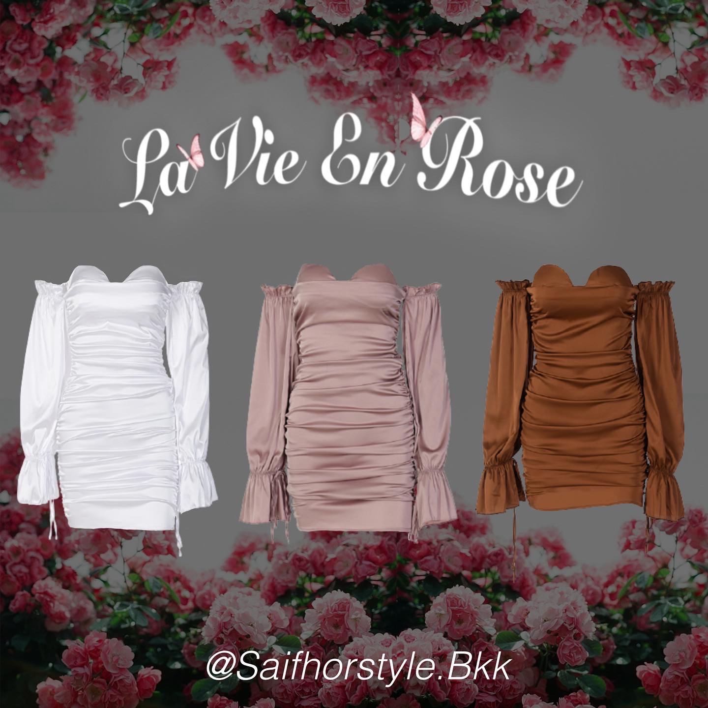 Glamour Satin Silky Dress