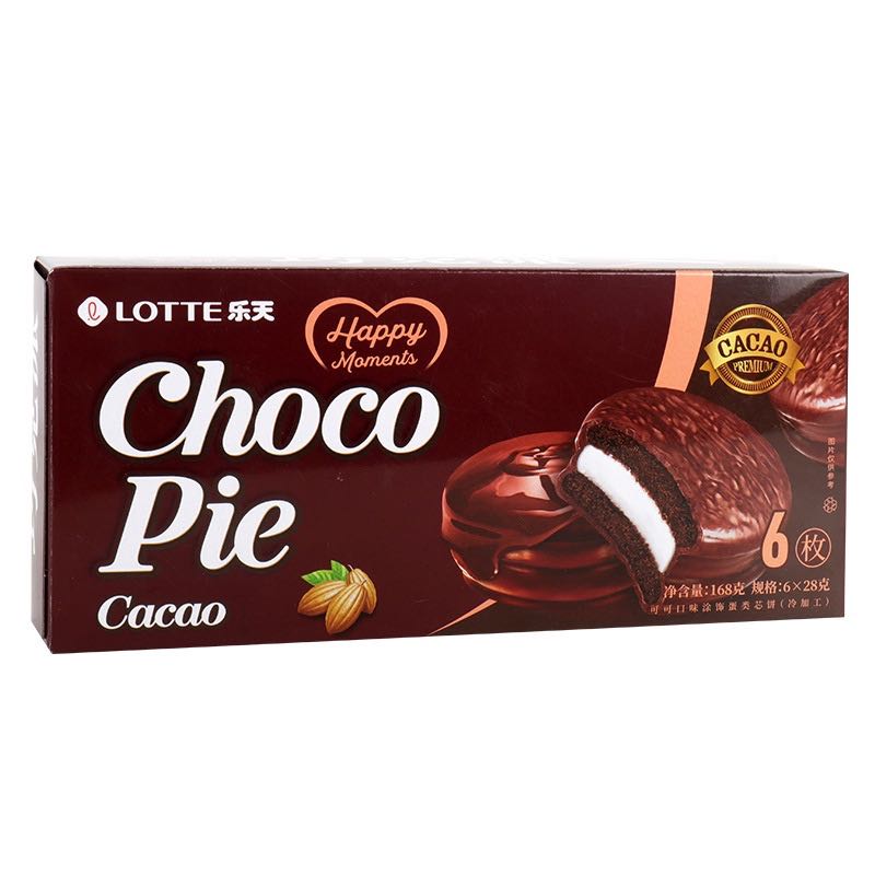 Lotte Choco Pie Cacoa 168g