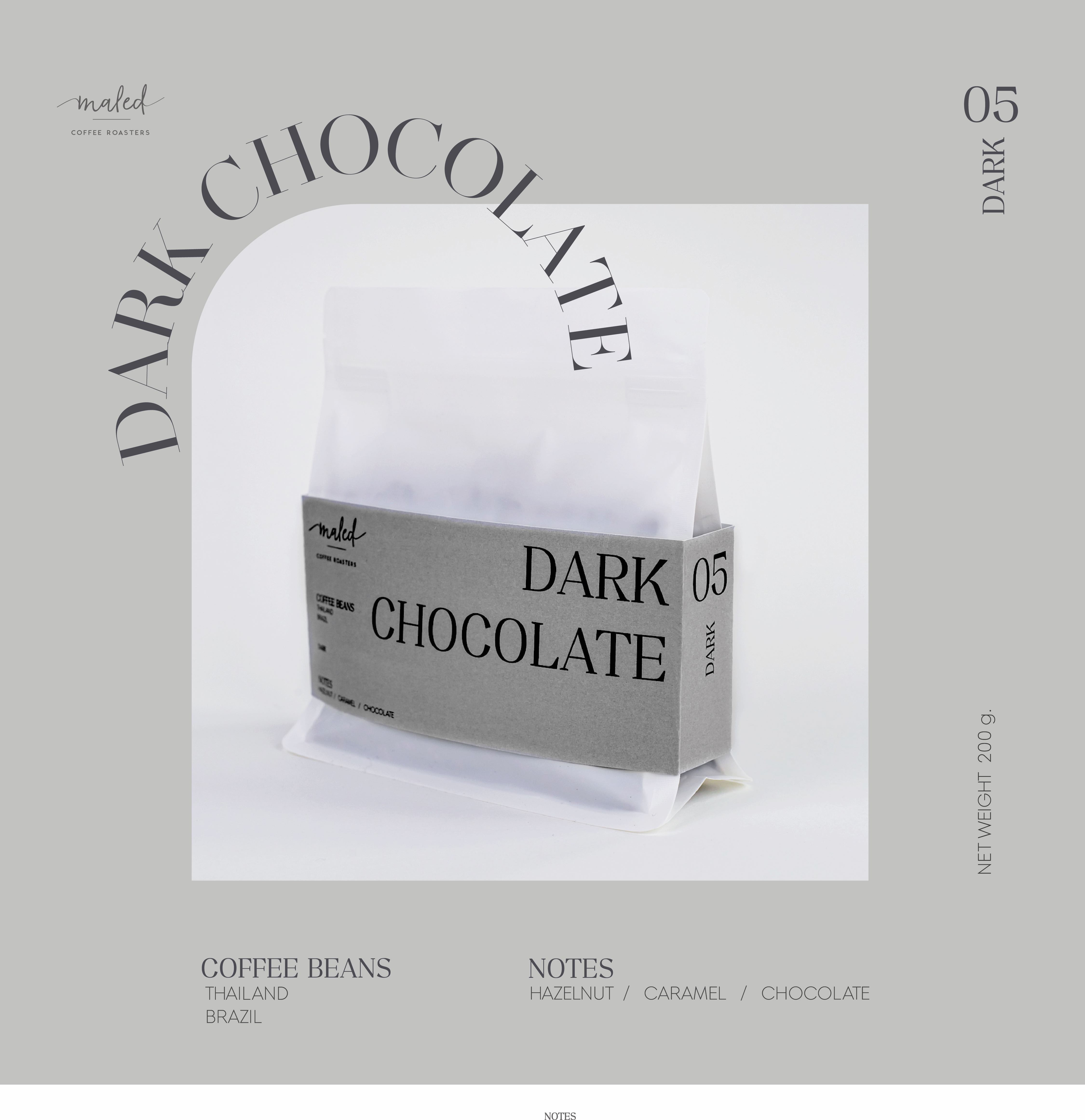 เมล็ดกาแฟ เบลน Dark Chocolate
