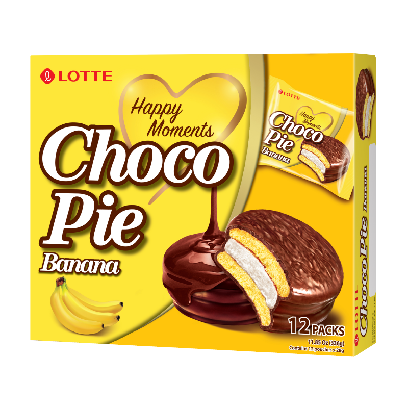 Lotte Choco Pie Banana 336g