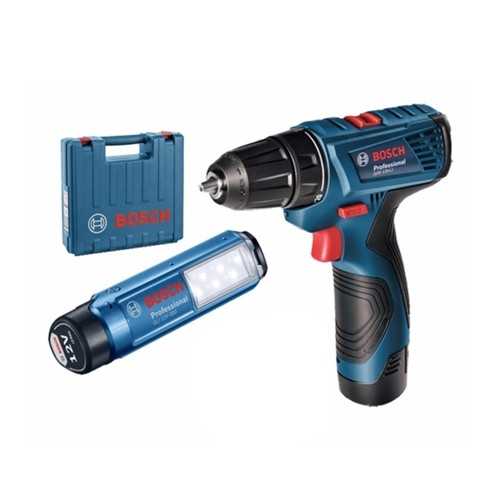 สว่านไขควงไร้สาย GSR120-LI + ไฟฉาย BOSCH