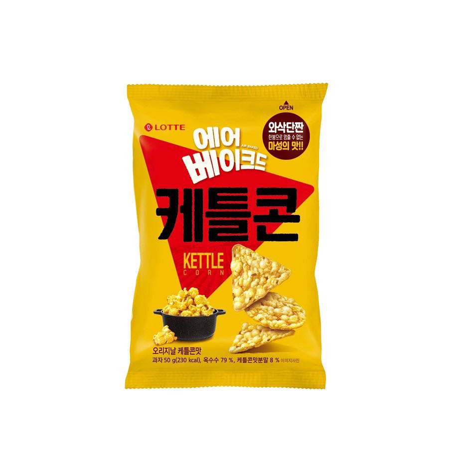 Lotte Air Baked Corn Chip 50g