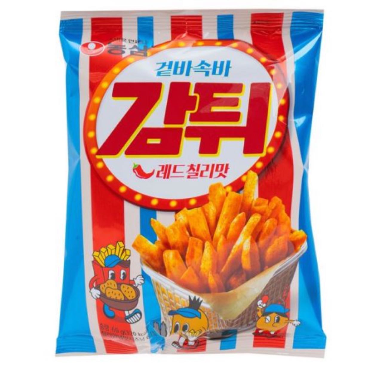 Nongshim Frenchfries Snack Red Chilli 60g