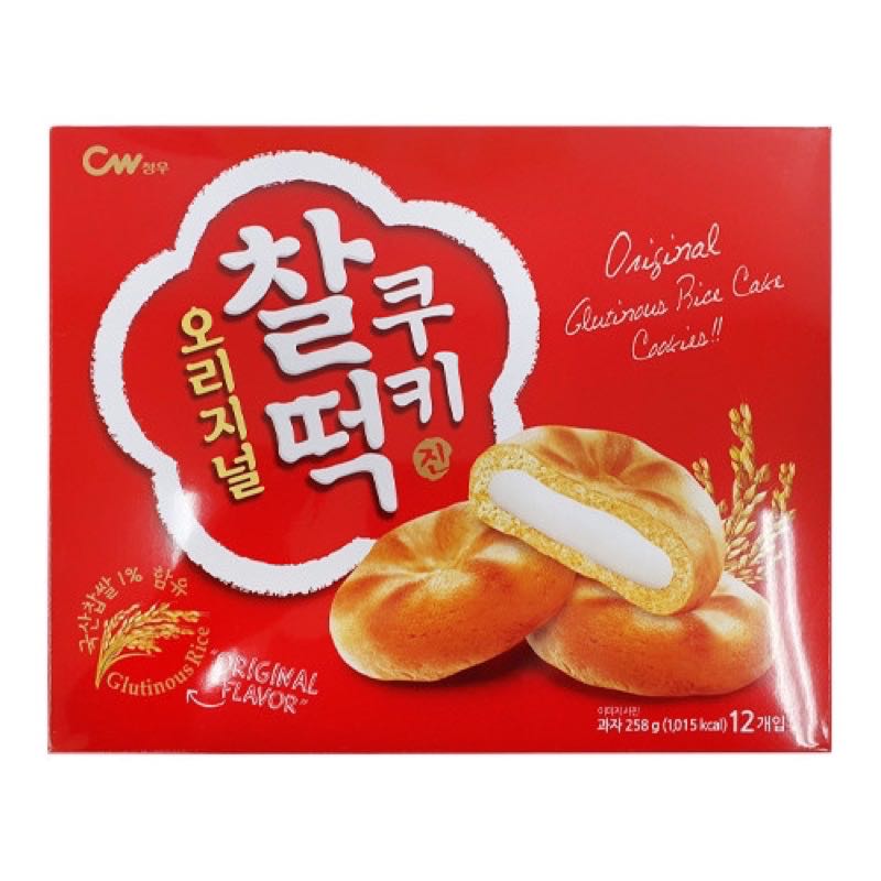 CW ORIGINAL GLUTINOUS RICE CAKE COOKIE  258g