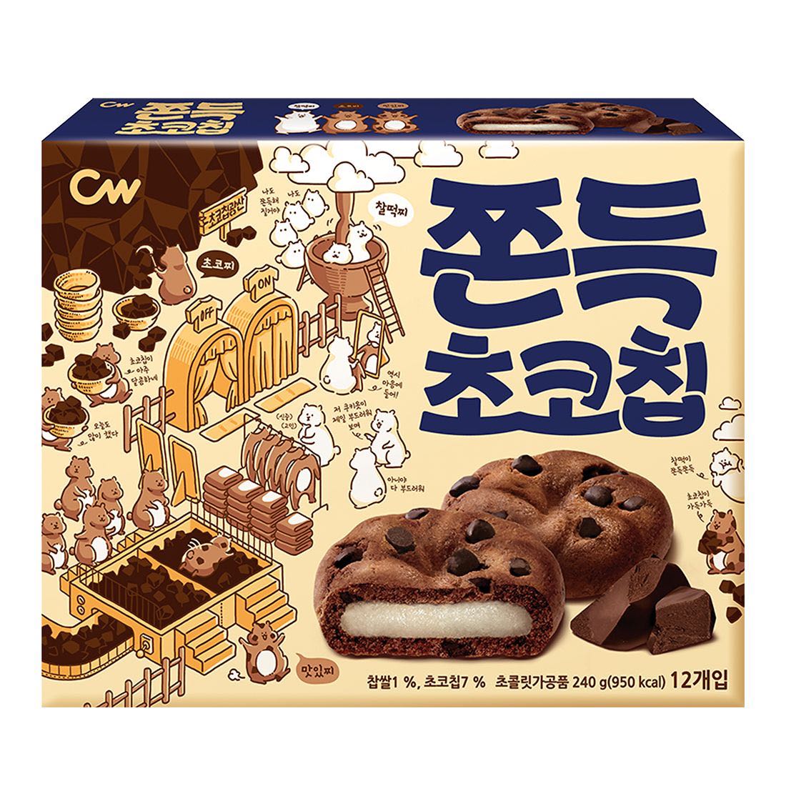 CW CHEWY CHOCO CHIP COOKIE 240g