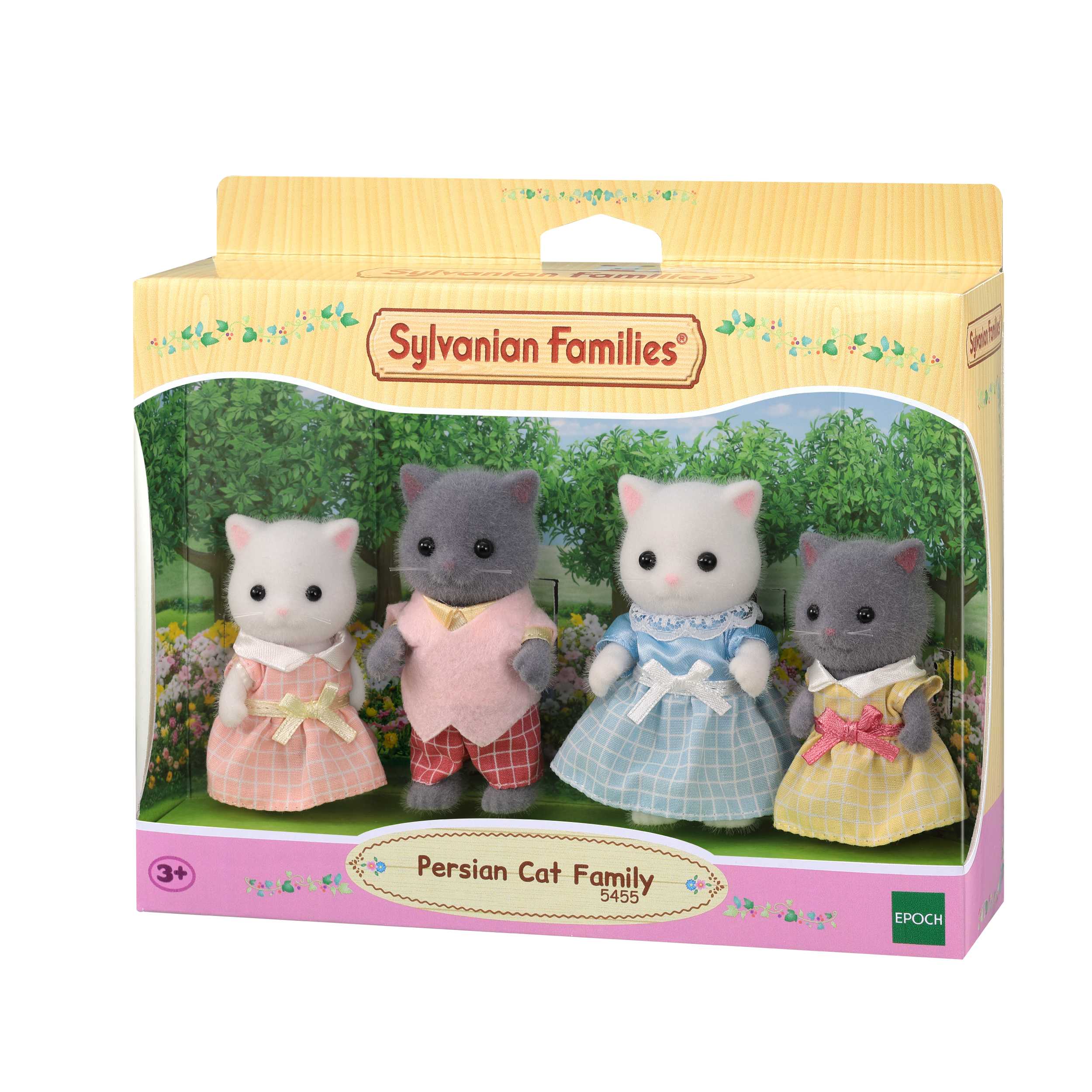 Sylvanian Families Persian Cat Family / ซิลวาเนียน แฟมิลี่ ครอบครัวแมวเปอร์เซียใหม่
