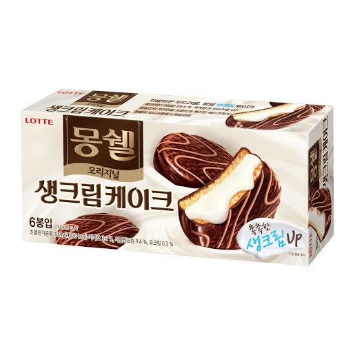 Lotte Mongshell Cream 192g 