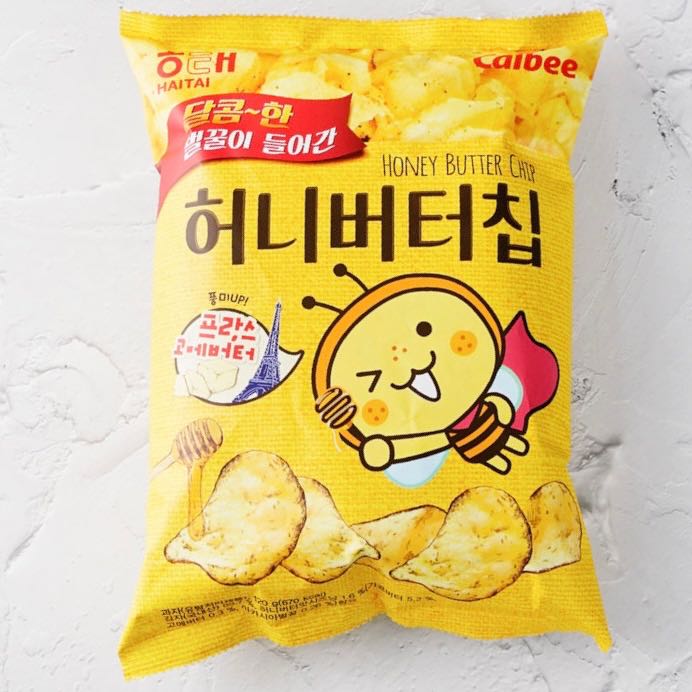 Haitai honey butter chip 60g