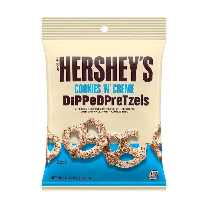 Hershey’s cookies n crème dipped pretzels 120g