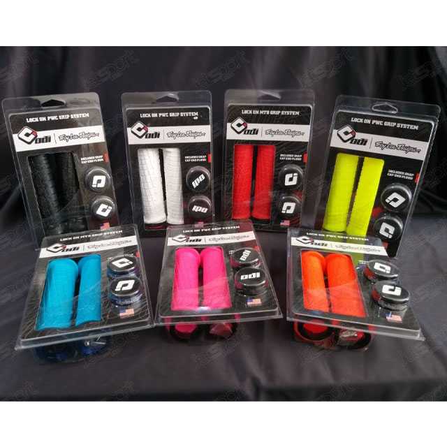 ปลอกแฮนด์ ODI รุ่น TROY LEE DESIGNS SIGNATURE SERIES LOCK-ON GRIP (130mm)