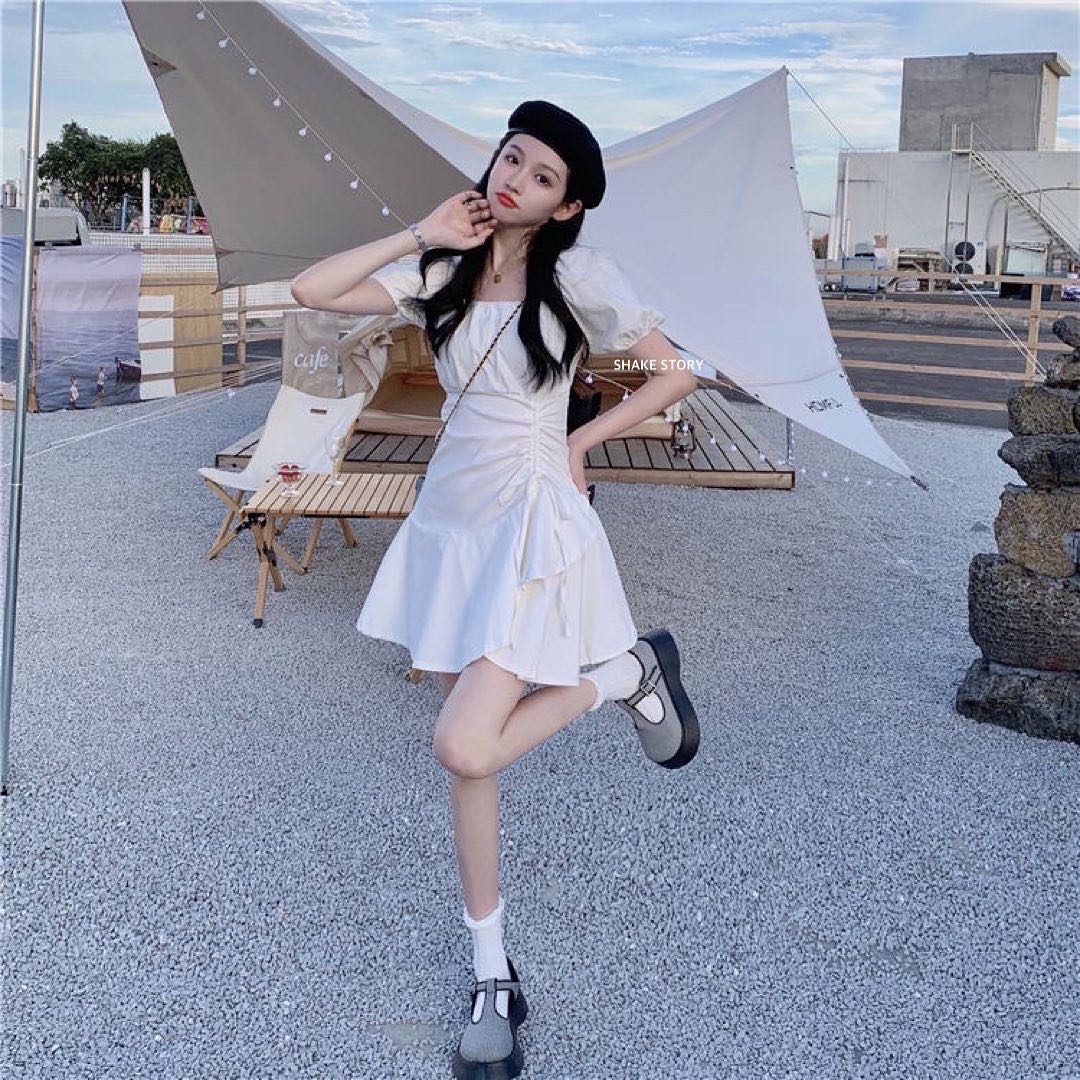 เดรสหูรูดเอว✨🌷