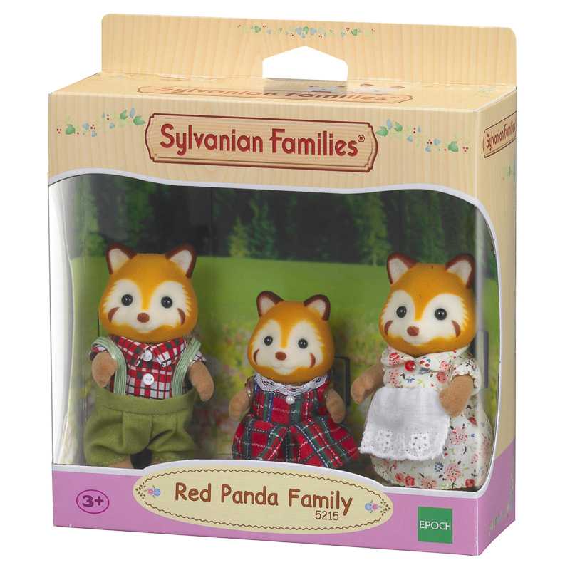 Sylvanian Families Red Panda Family / ซิลวาเนียน แฟมิลี่ ครอบครัวเรดแพนด้า