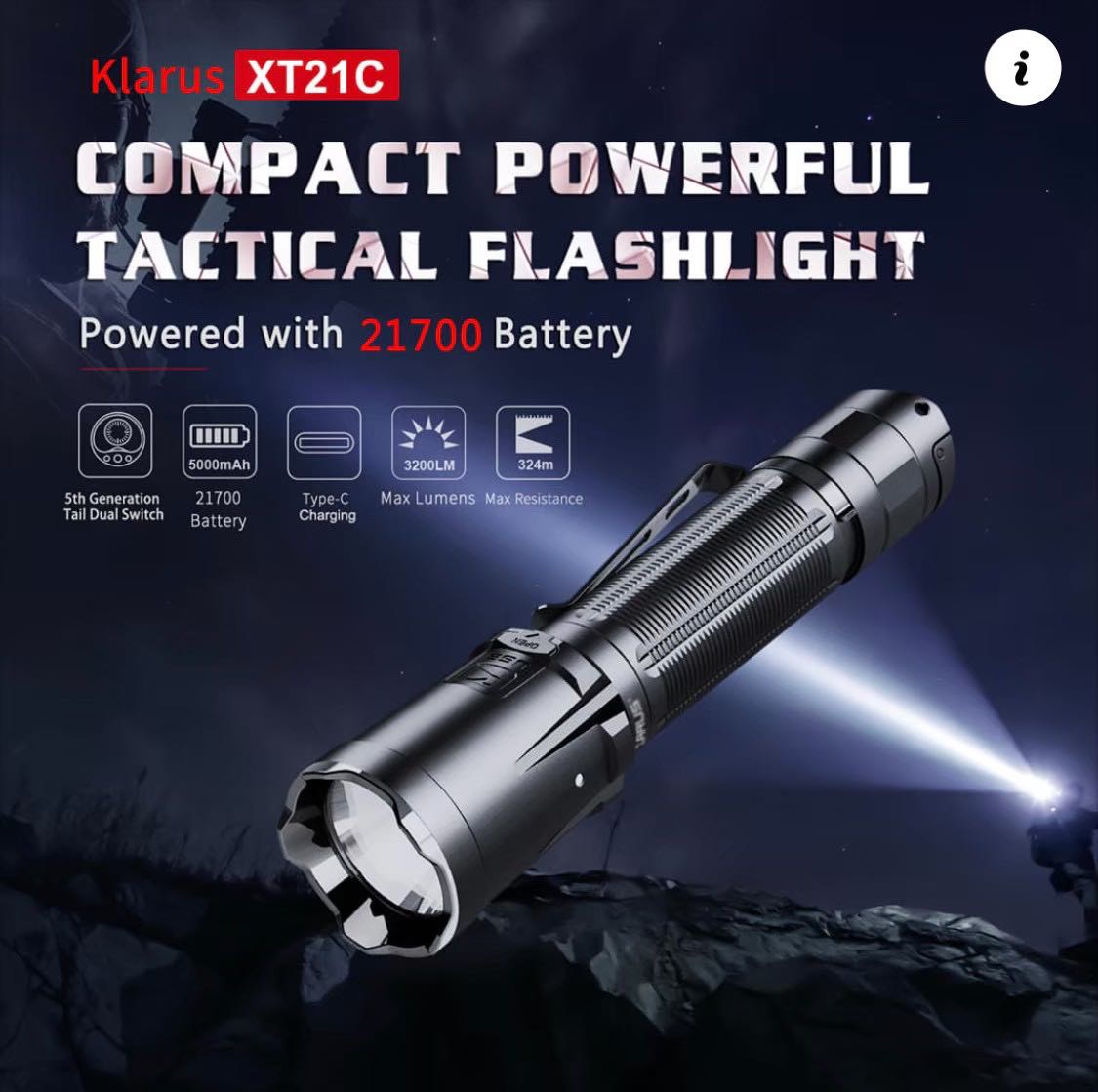 Klarus XT21C