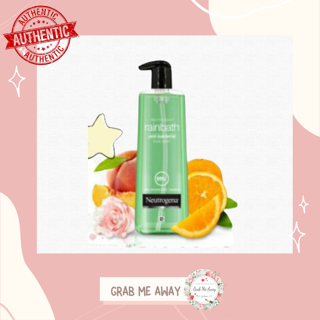 🔥ของแท้ 🔥 Neutrogena Rainbath anti-bacterial body wash 473ml.