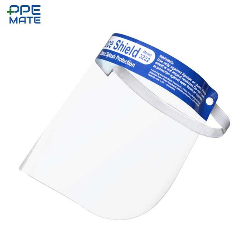 FaceSheild เลนส์ใส สีน้ำเงิน (1 ชิ้น)