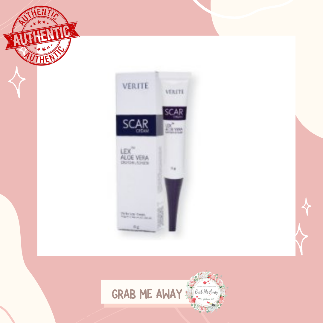 Verite Scar Cream 15g เวอริเต้ สการ์ ครีม 15 กรัมครีมลดเลือนรอยแผลเป็น