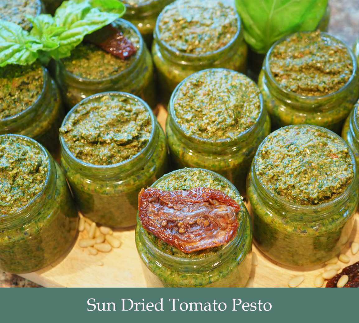 Vegan Sun Dried Tomato Pesto