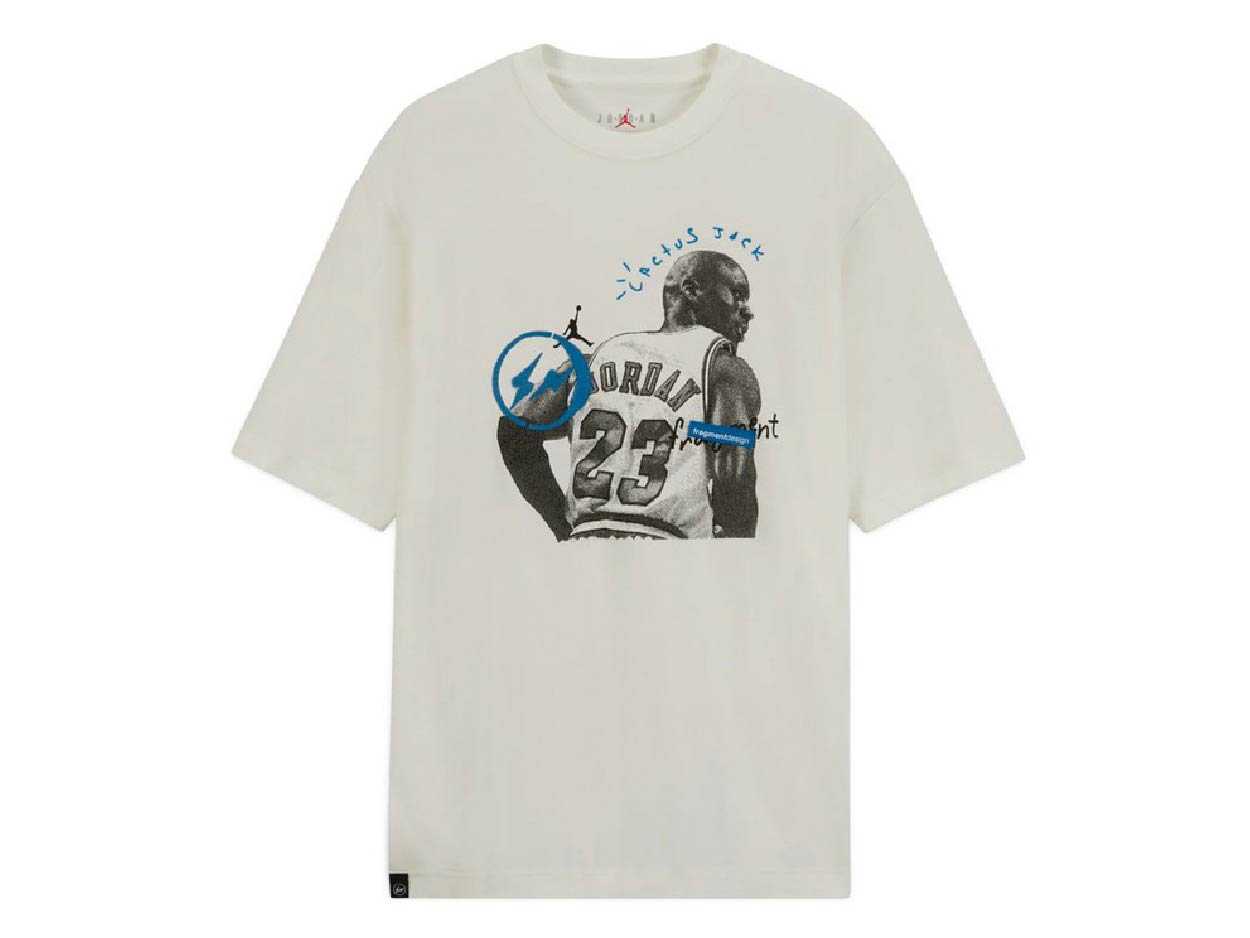 Travis Scott x Jordan x Fragment Tee (WHITE)