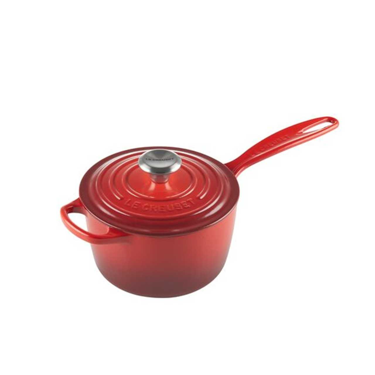 IRON HANDLE SAUCEPAN 16CM CERISE