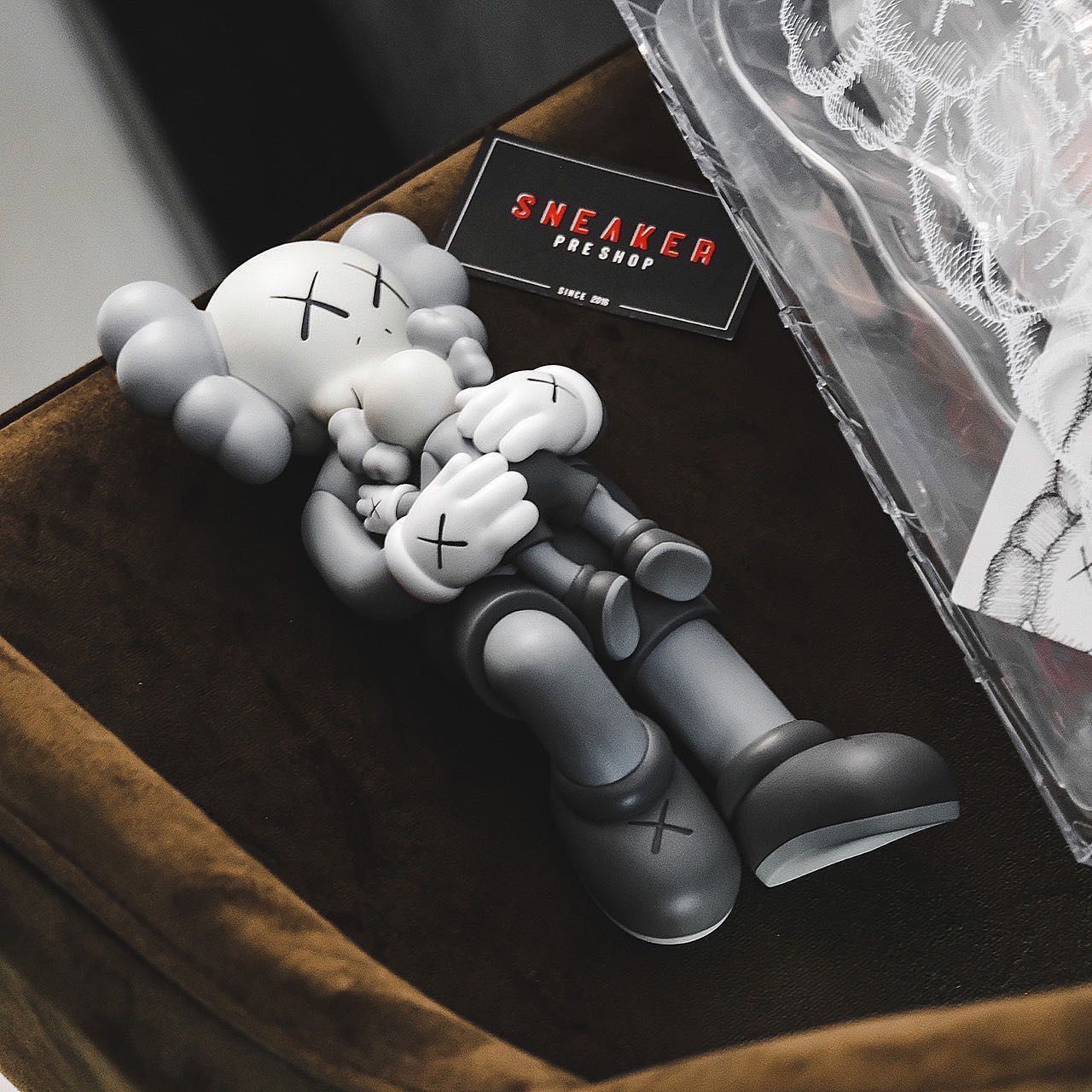 Kaws Holiday Singapore Figure Grey