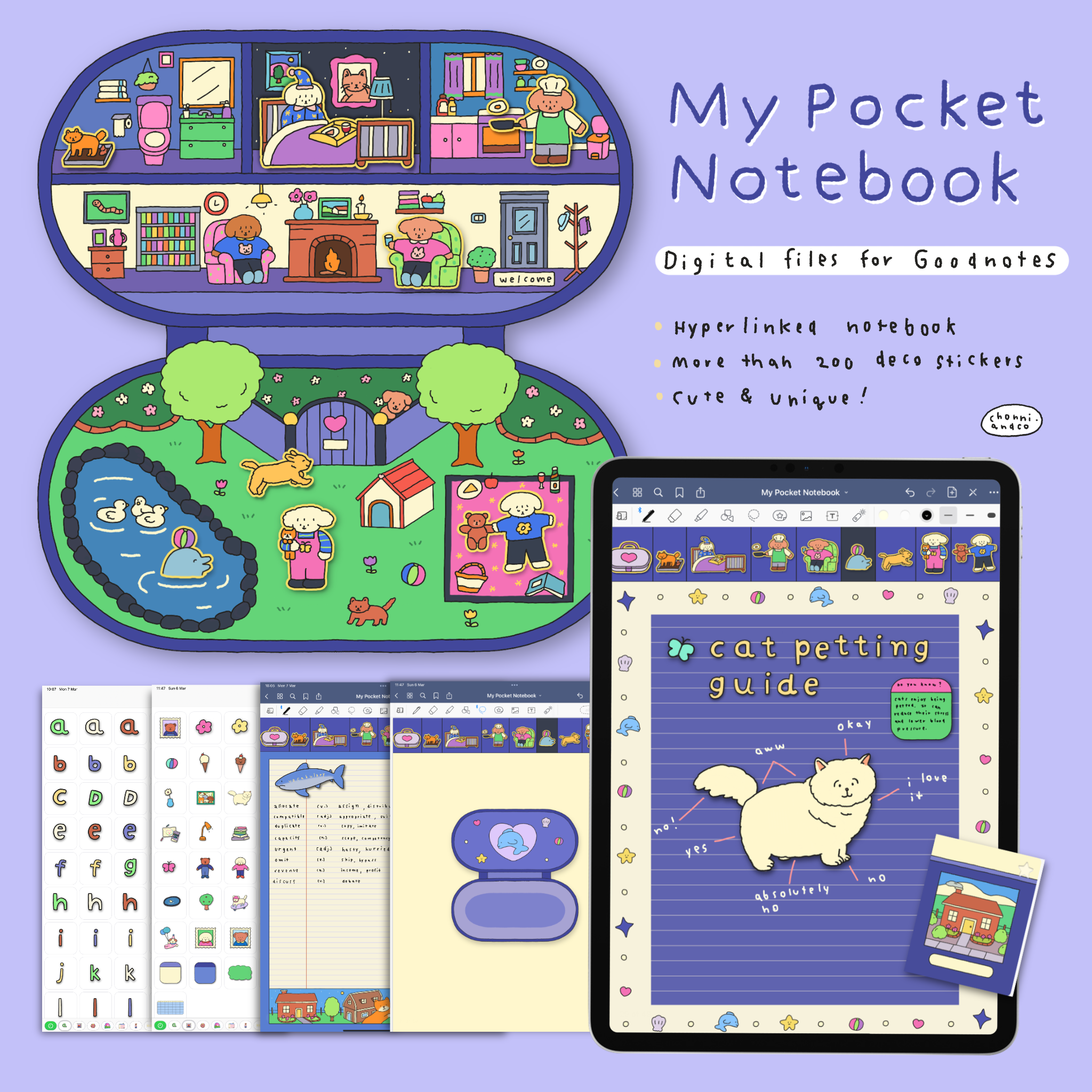 My Pocket Notebook | Digital Files for Goodnotes