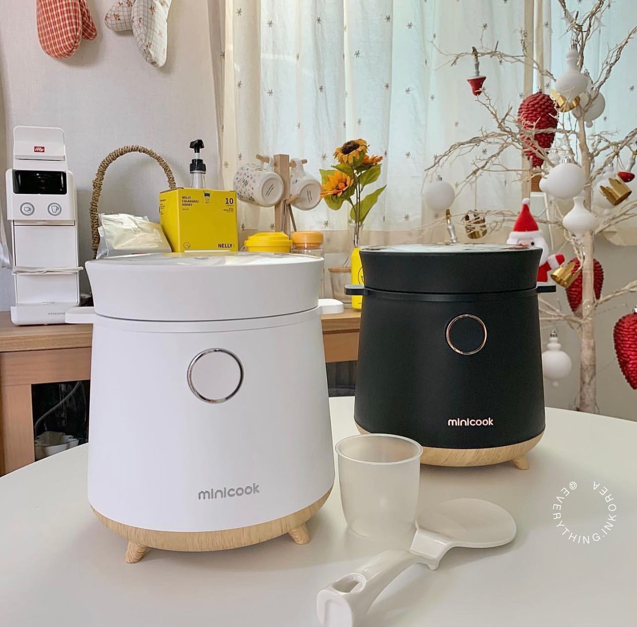{พรีออเดอร์}Minicook1.5L หม้อหุงข้าวลดน้ำตาล จากเกาหลี🇰🇷