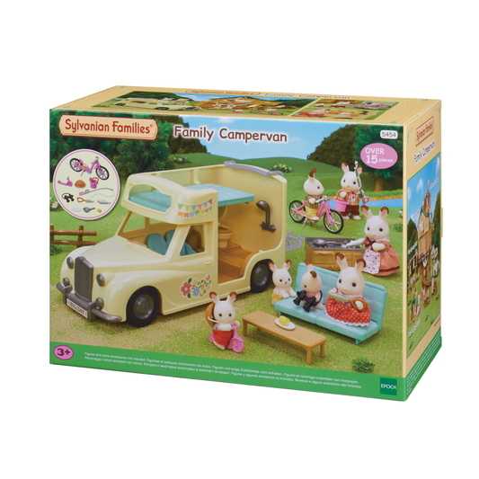 Sylvanian Families Family Campervan / ซิลวาเนียน แฟมิลี่ รถแคมป์ปิ้งสำหรับครอบครัว