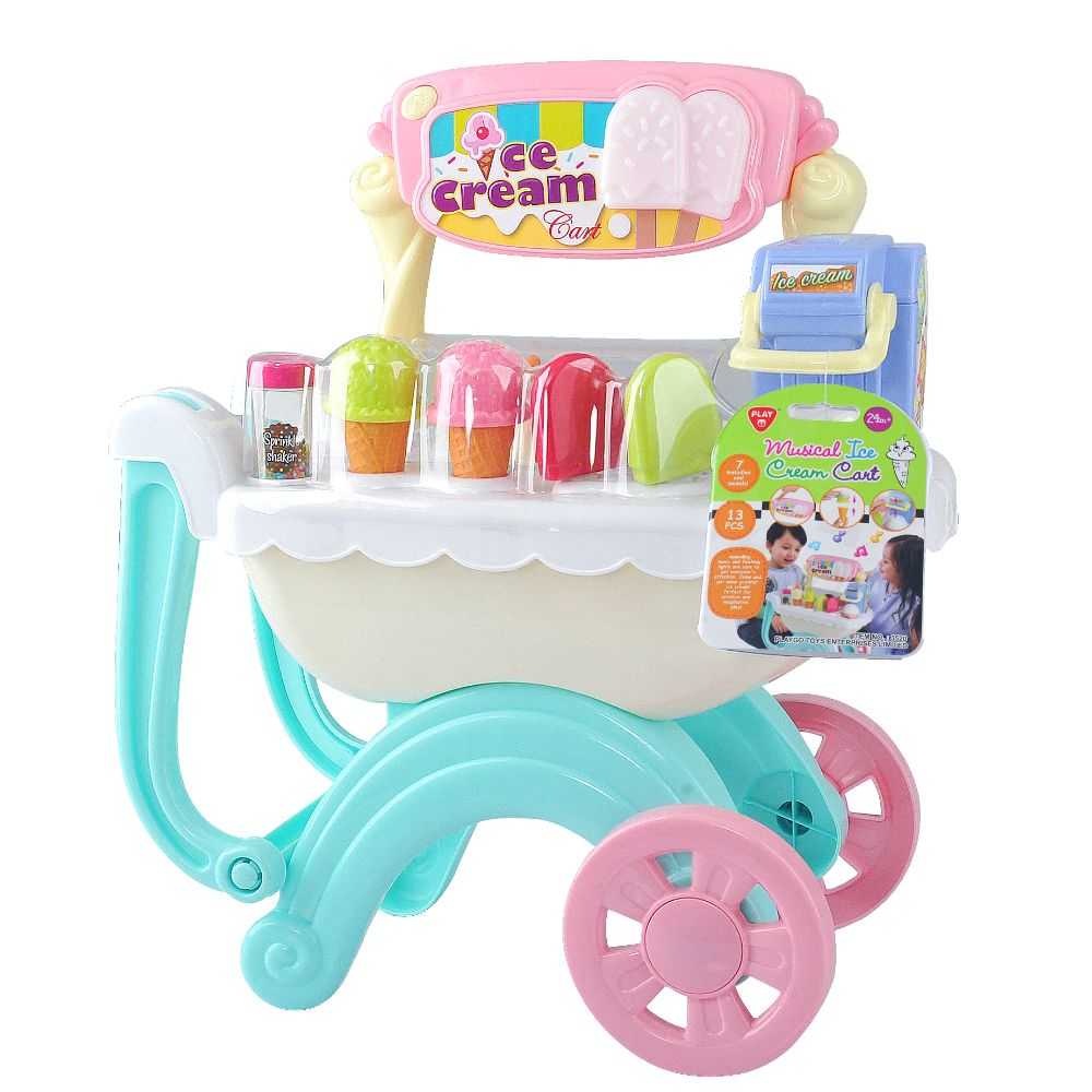 Playgo ของเล่นพัฒนาการ รถเข็นขายไอศกรีมเสียงดนตรี(PG-3520)