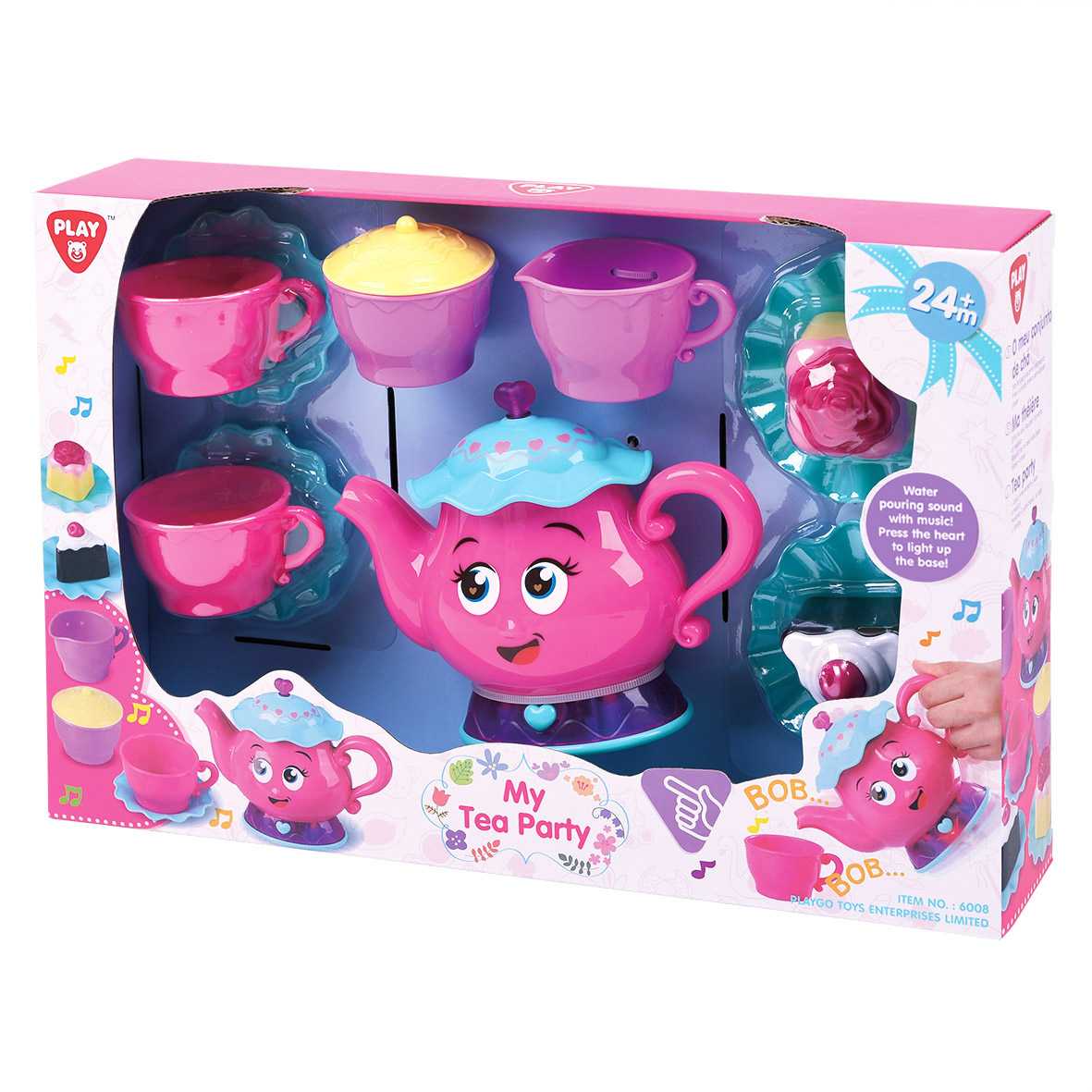 Playgo ของเล่นพัฒนาการ ชุดเซ็ตปาร์ตี้น้ำชา(PG-6008)