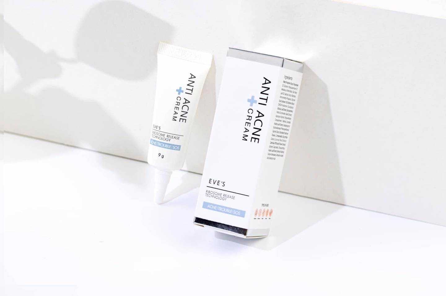 ANTI ACNE CREAM ครีมแต้มสิว ลดการอักเสบบวมแดงของสิว ช่วยให้สิวยุบและแห้งไว
