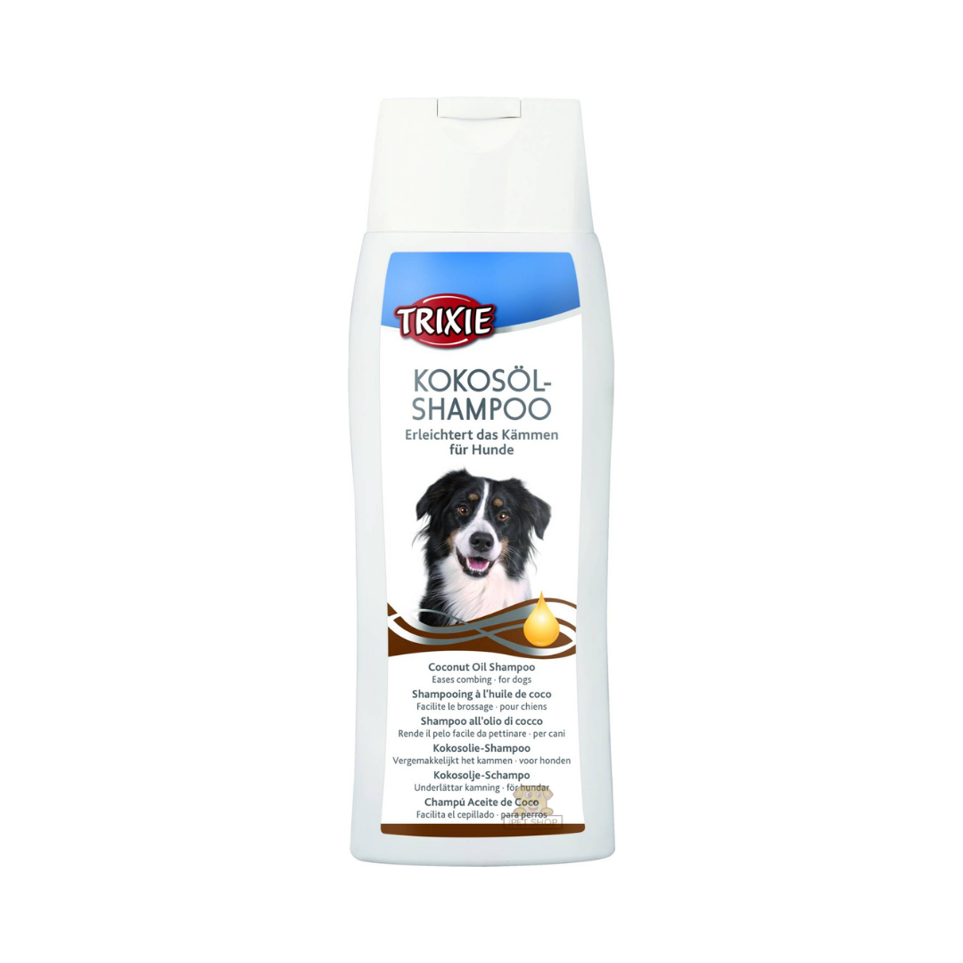 TRIXIE Coconut Oil Shampoo For Dogs ทริกซี่ แชมพูสุนัข สูตรน้ำมันมะพร้าว 250ml