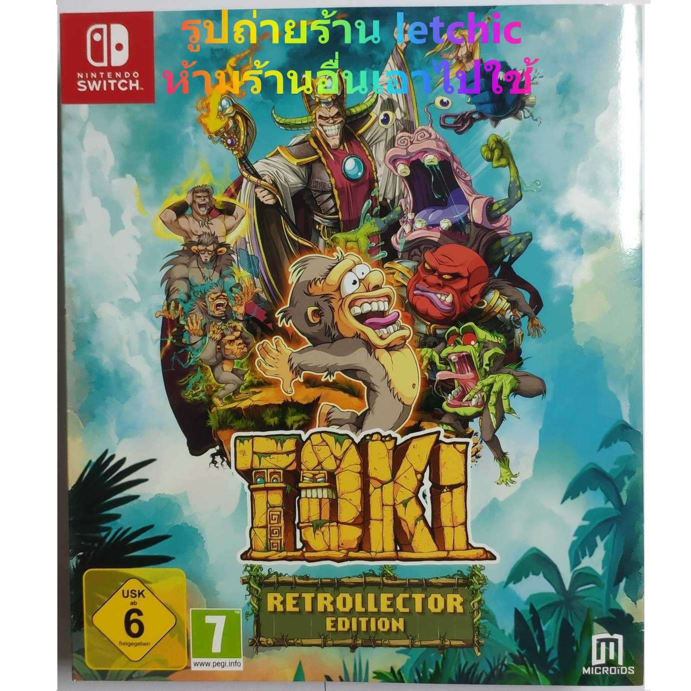 TOKI RETROLLECTOR EDITION for Nintendo Switch ภาษา English ชุดสะสมของใหม่กล่องใหญ่ในซีล ตรงปก