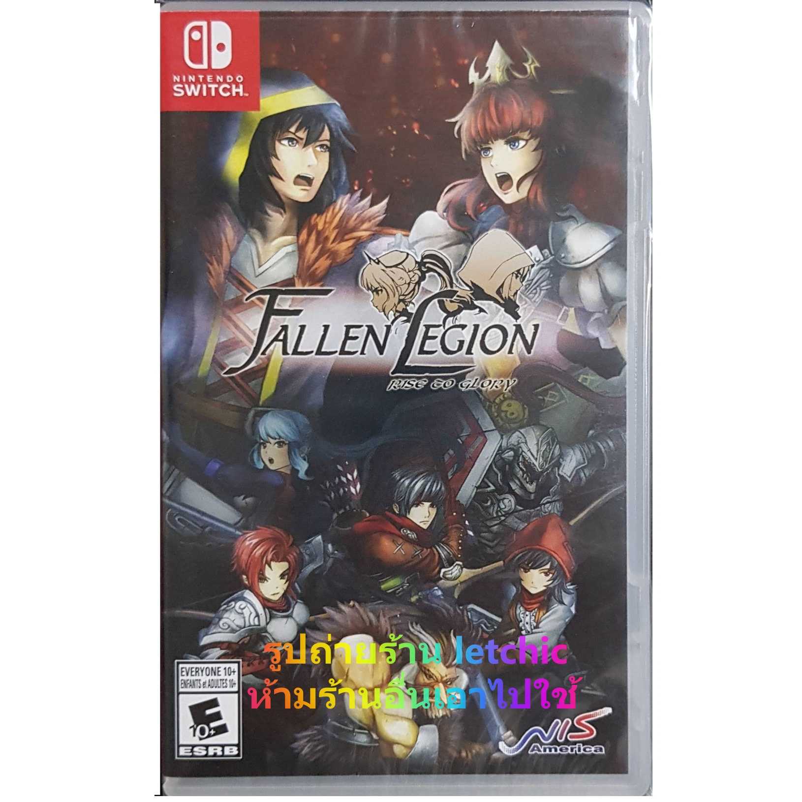 Fallen Legion : Rise to Glory for Nintendo Switch ภาษาอังกฤษ แผ่นใหม่ในซีล ตรงปก