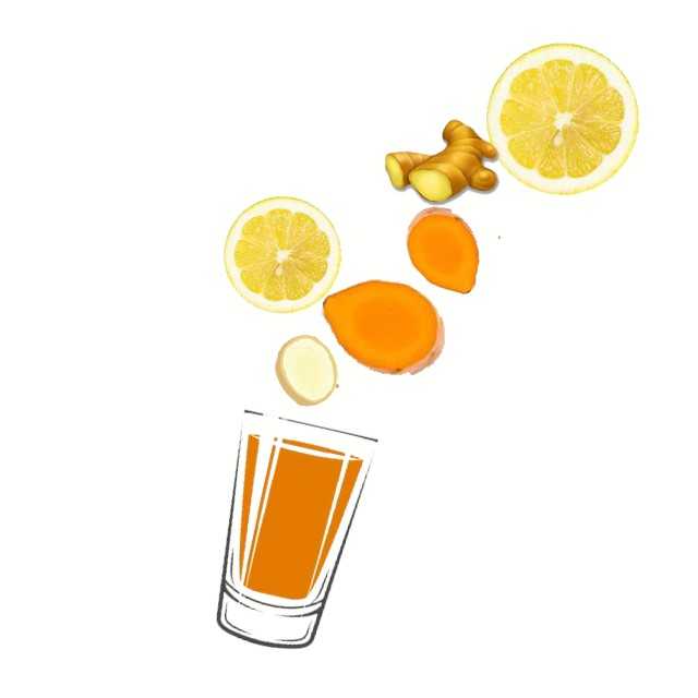ขมิ้นขิง100% wellness shot