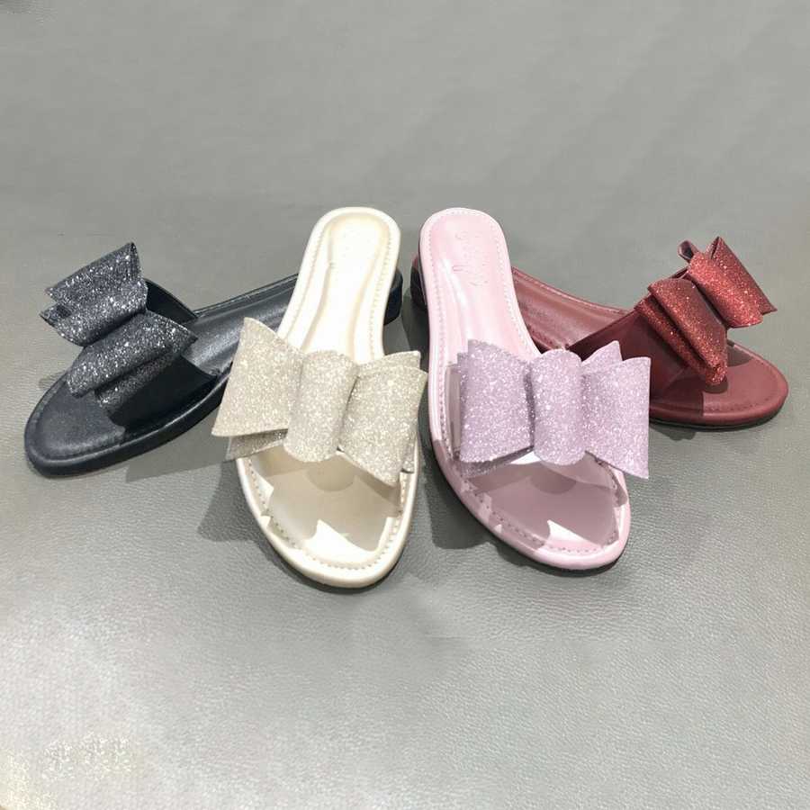 Footfit 'Glitter Ribbon Sandals'