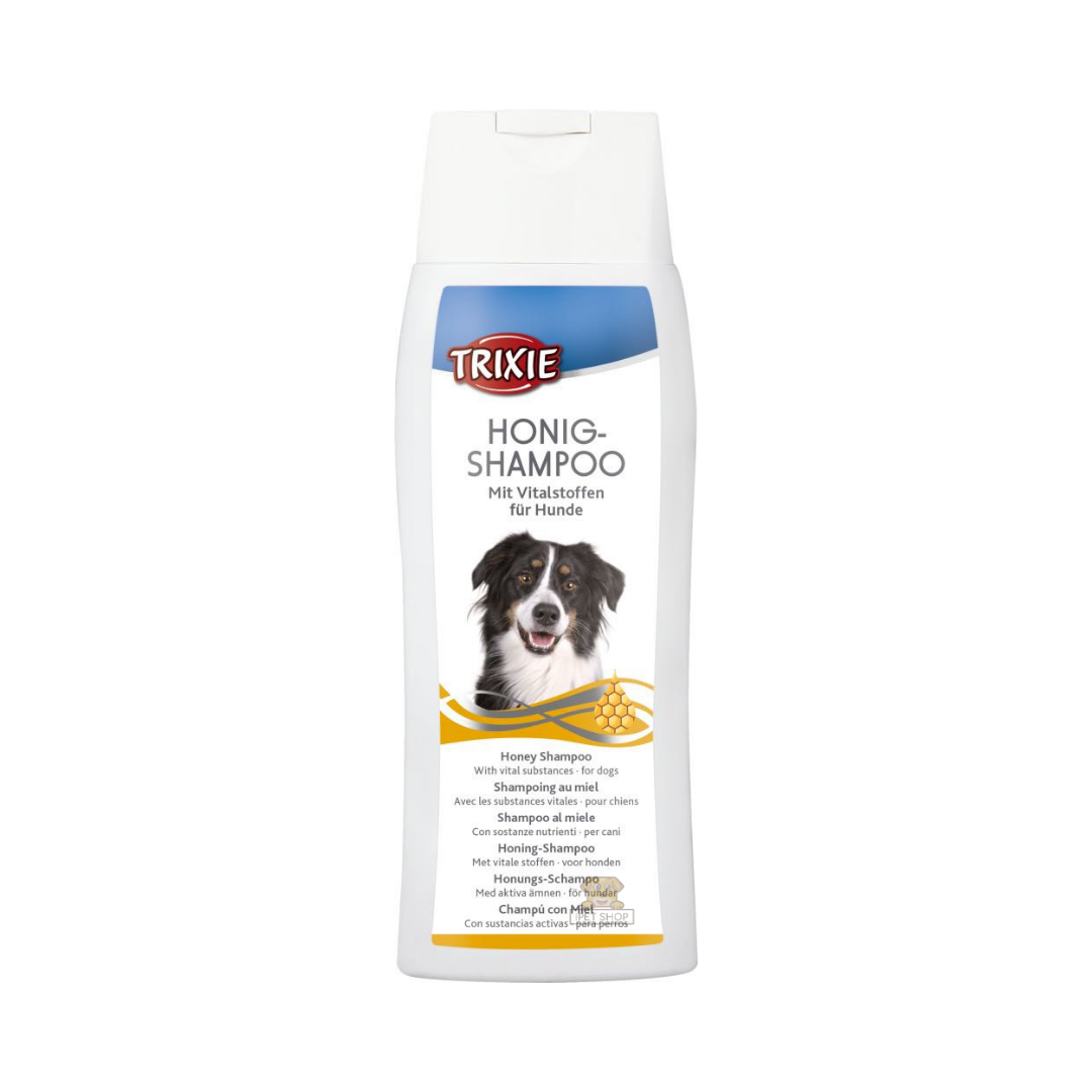 TRIXIE Honey Shampoo For Dogs ทริกซี่ แชมพูสุนัข สูตรน้ำผึ้ง 250ml