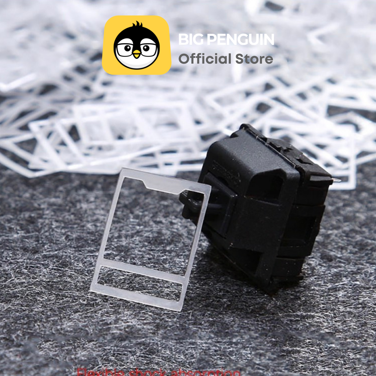 Switch Film สวิตซ์ฟิล์ม ช่วยทำให้เสียงแน่น Mechanical Keyboard สำหรับ Hotswap Lube ลูป