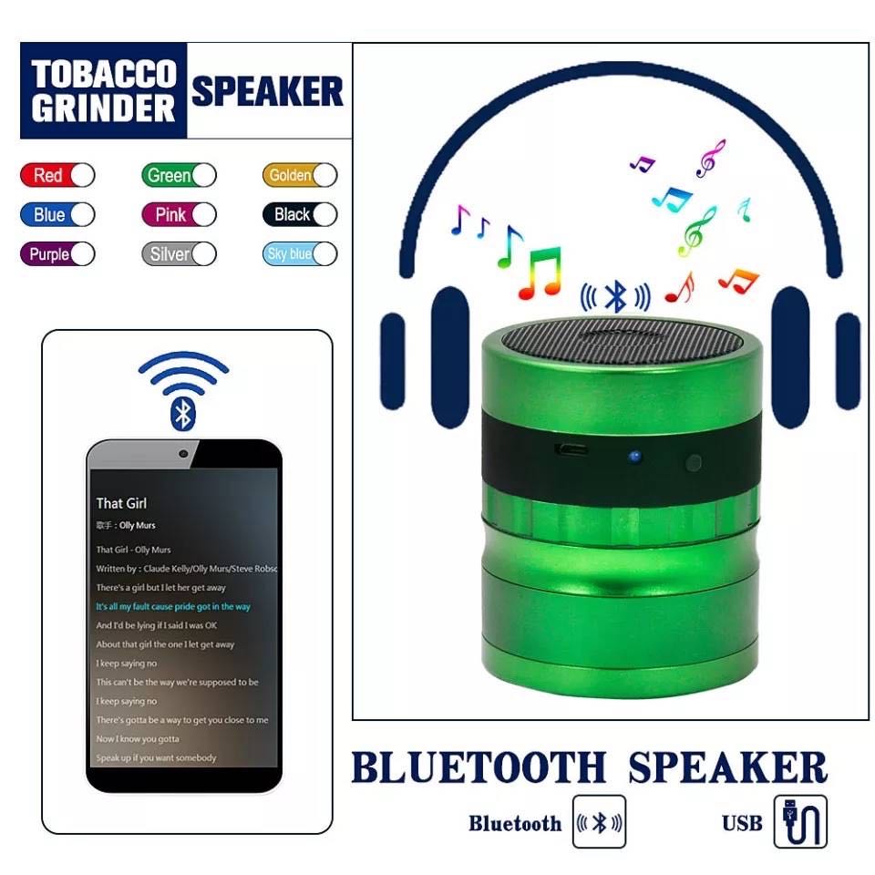 Grinder  Bluetooth Speaker 4 Layers | 62 mm