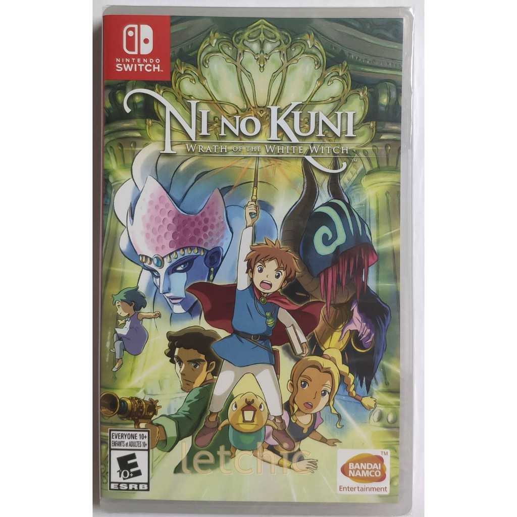 Ni no Kuni Wrath of the White Witch for Nintendo switch ภาษาอังกฤษ แผ่นใหม่ในซีล ตรงปก