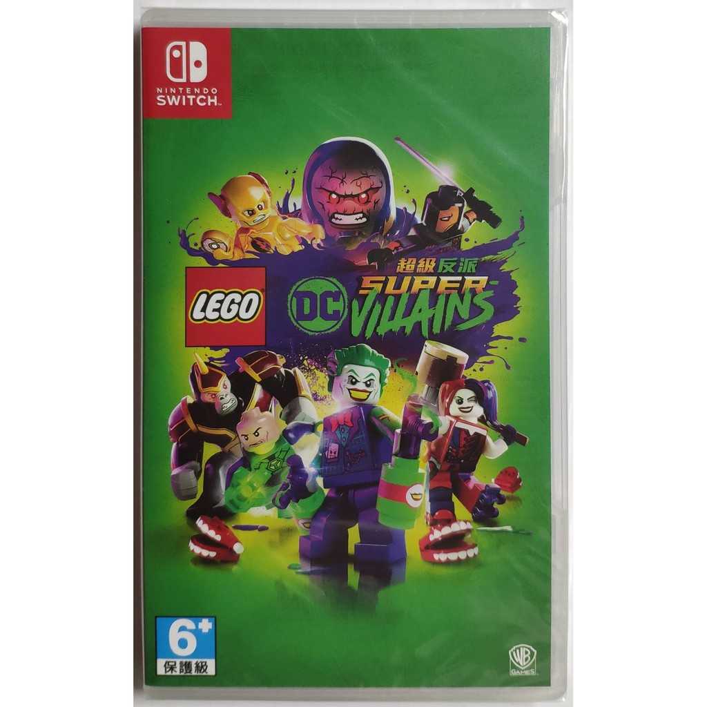 LEGO DC Super Villains แผ่น Nintendo switch ภาษาอังกฤษ แผ่นใหม่ในซีล ตรงปก