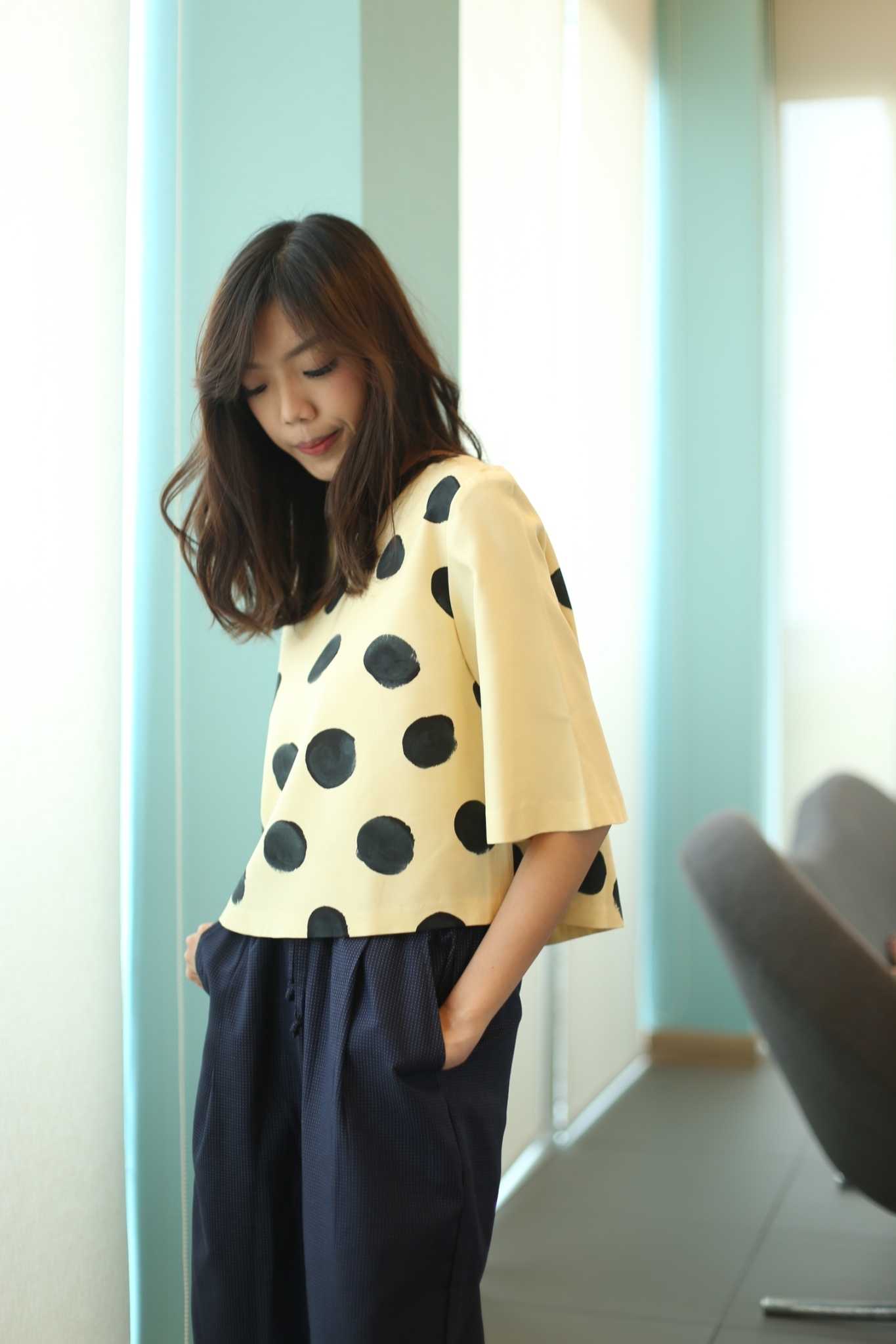 (Pre-order) Abstract Cotton Rayon Kimono Blouse For Summer Beach Vacation