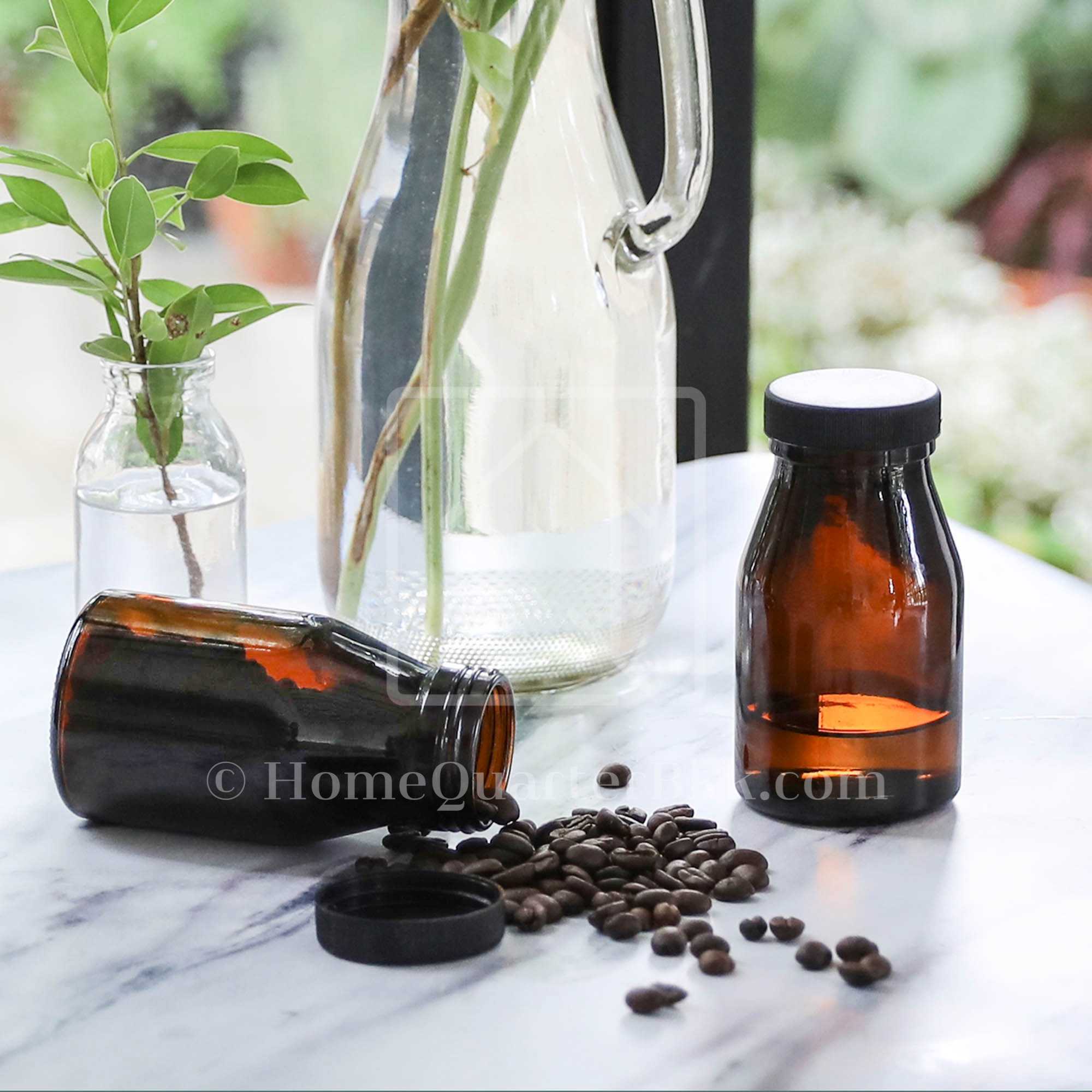 ขวดยาสีน้ำตาล 200 มล. | Pill Glass Bottle 200 ml.