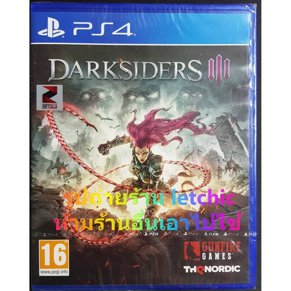 DARK SIDERS 3 for PS4 (Zone 2) แท้ ใหม่ มือหนึ่ง แผ่นใหม่ในซีล ตรงปก เล่นได้กับเครื่องทุกโซน