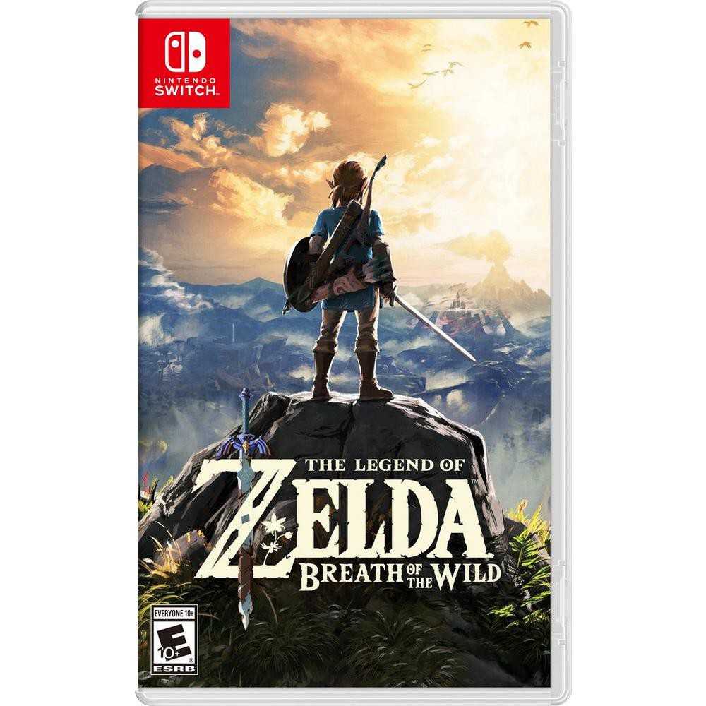 THE LEGEND OF ZELDA: BREATH OF THE WILD for NINTENDO SWITCH ภาษาอังกฤษ แผ่นใหม่ในซีล ตรงปก