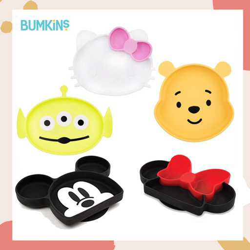 จานซิลิโคนติดโต๊ะ Bumkin X Disney