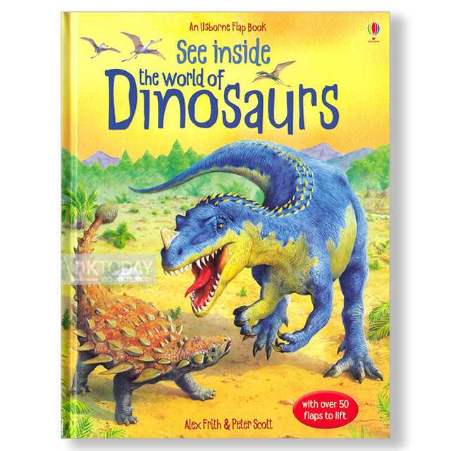 SEE INSIDE THE WORLD OF DINOSAURS (9780746071588)