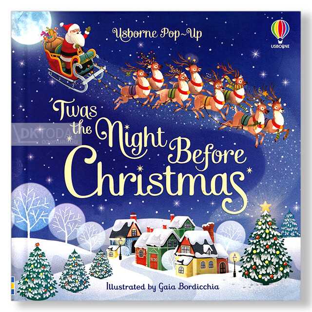 USBORNE POP-UP TWAS THE NIGHT BEFORE CHRISTMAS (9781474952866)