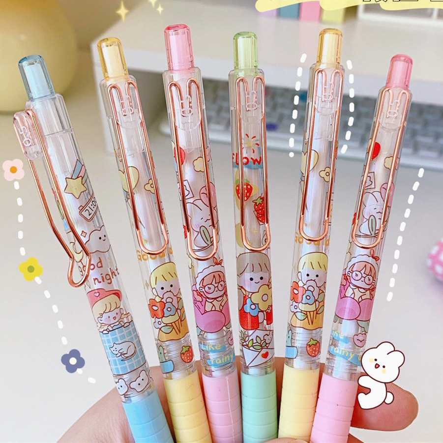 ปากกาเจลหนูน้อยน่ารัก สุดคิ้วท์ 💕