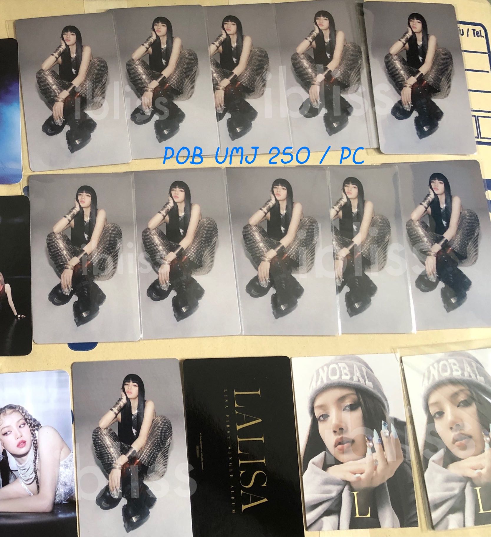 ของแถมบั้มลิซ่า UMJ ส่งฟรี